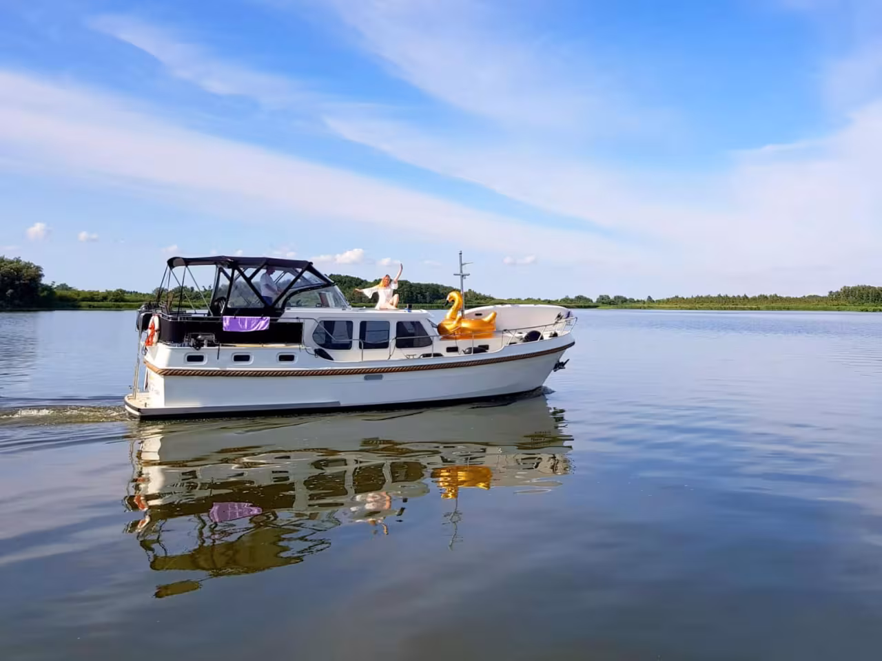 Erholung ist wichtig, ein Bootsurlaub ist richtig