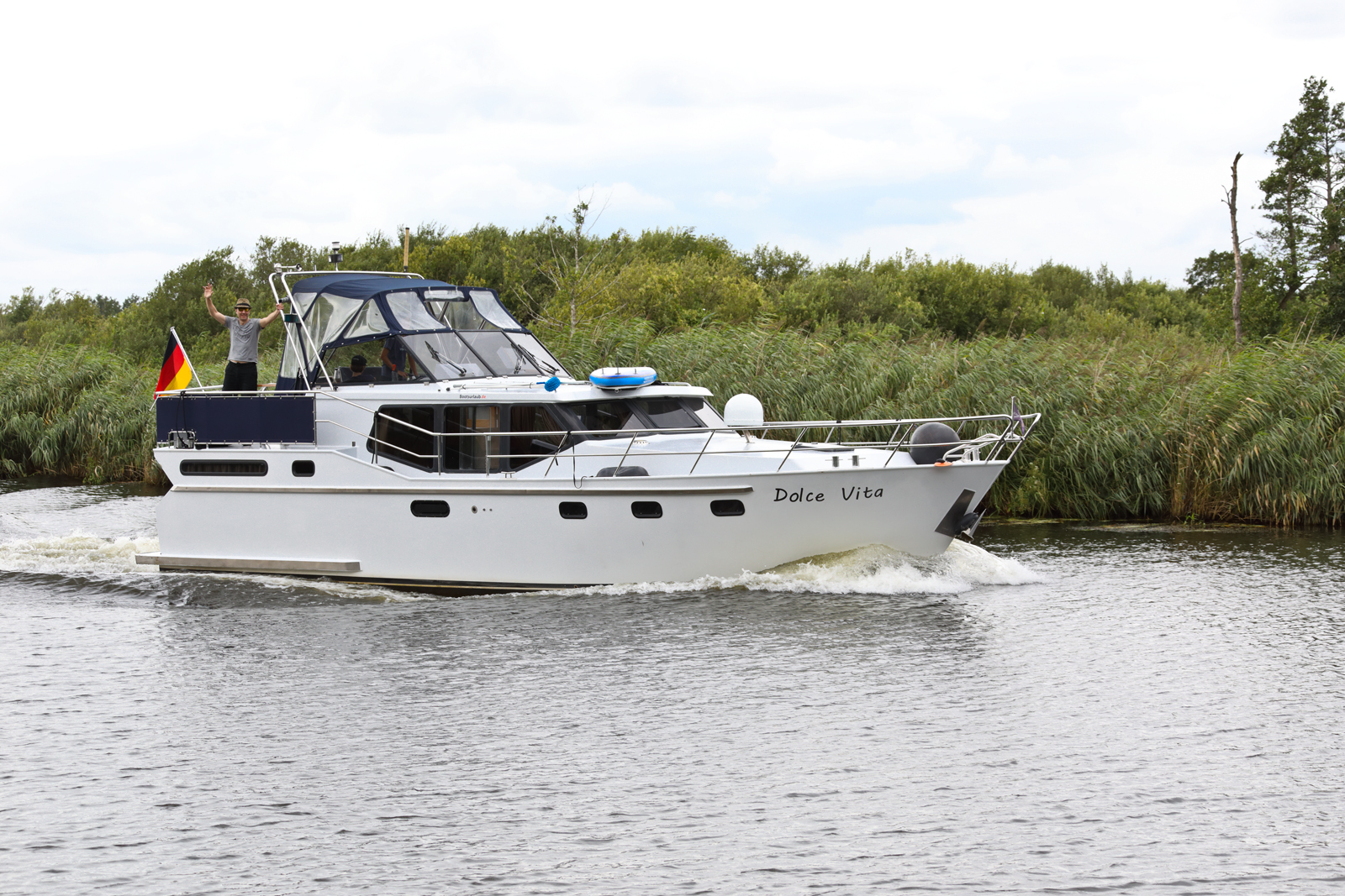 Hausboot mieten Peene Usedom Ostsee