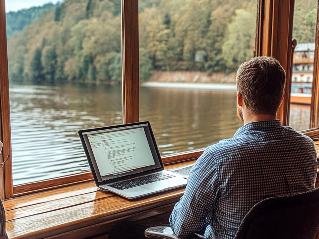 Online arbeiten und Meetings auf dem Wasser: Das Hausboot als Home-Office