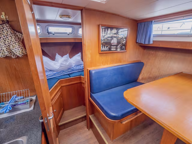 Schlafkabine Bug (vorne)