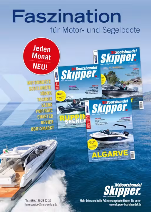 Skipper Magazin Jahresabo geschenkt
