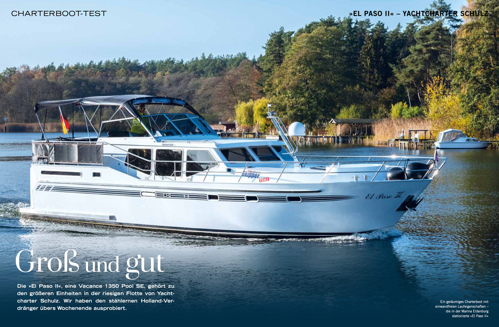 Skippertest Vacance 1350 SE Pool