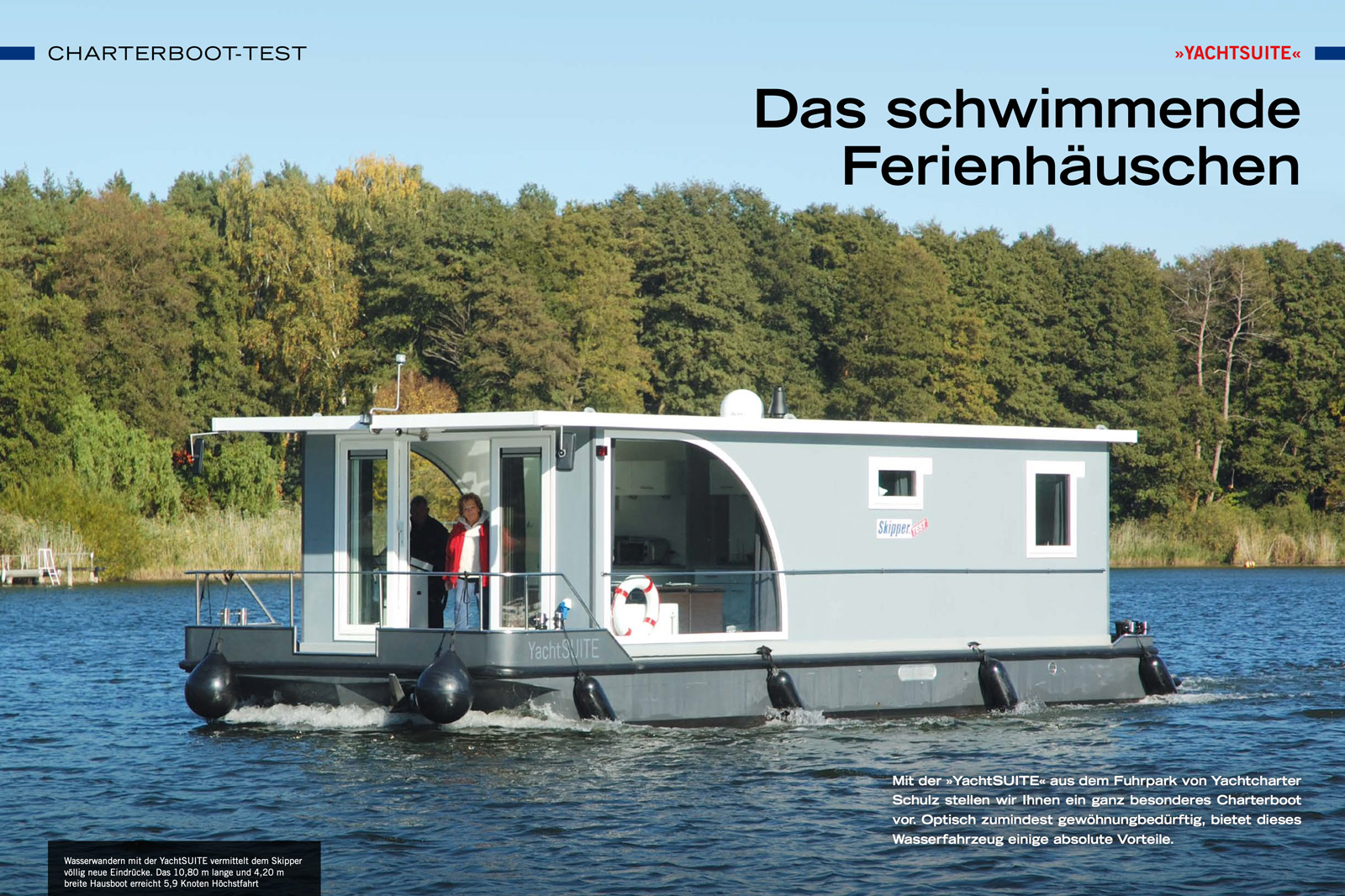 Skippertest Yachtsuite Eldenburg