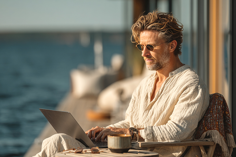 Workation auf dem Hausboot: Der neue Trend für digitale Nomaden